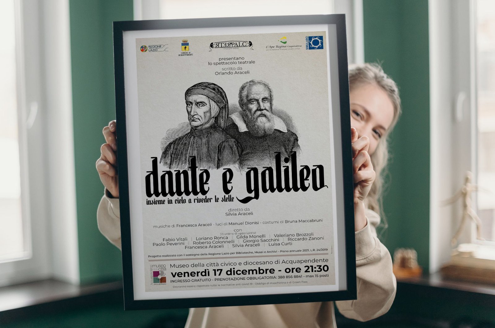 Dante e Galileo - Retropalco