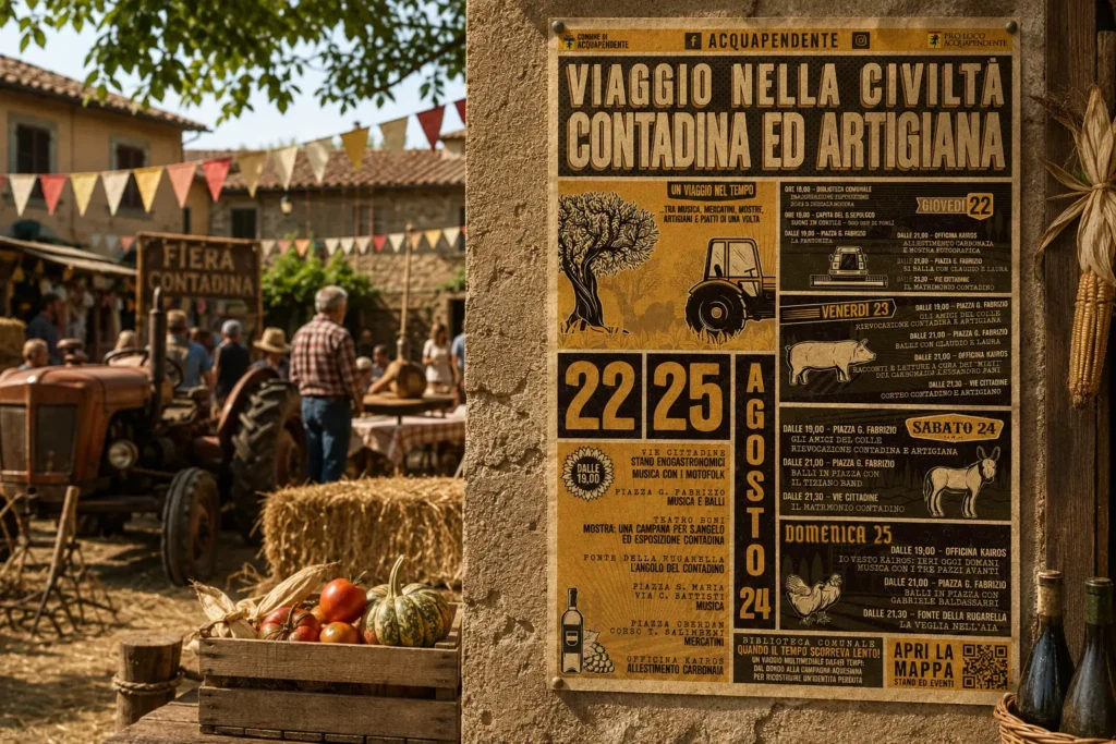 Viaggio nella Civiltà Contadina e Artigiana Festa Contadina 2024