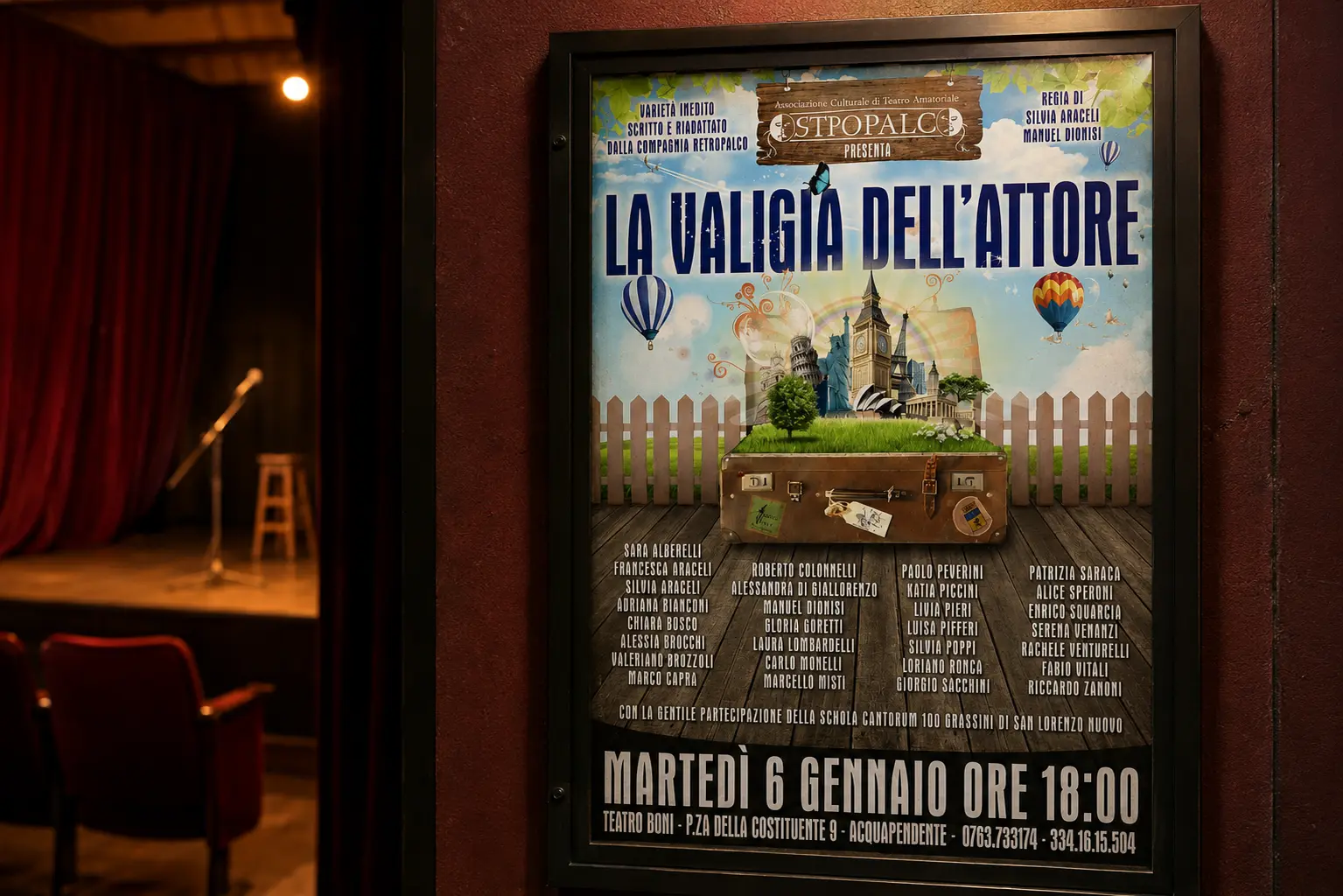 Retropalco Retropalco La Valigia dellAttore